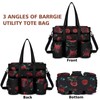 BARRGIE Utility Tote - Water Resistant Bag with 19 Exterior