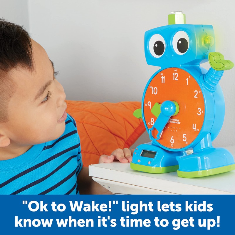 Learning Resources Tock The Learning Clock - 1 Piece, Ages
