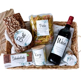 Einweihungsgeschenk Brot Salz Etiketten | 6 Anhänger - Aufkleber | Geschenk zum Einzug, Umzug, Einweihung neues Zuhause | Einzugsgeschenk