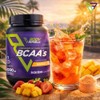 Bccas 211, Aminoácidos, Sabor Mango 25 Porciones, Pre-Post-Intra Workout, 500