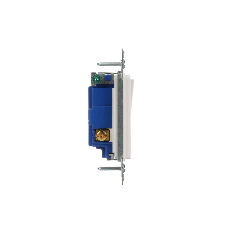 EATON 7503W-BOX 7500-Box Decorative Standard Rocker Switch, 120/277 Vac, 15