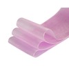 Ribbonitlux 2 Inch Sheer Organza Ribbon, Lilac Mist Shimmer Chiffon