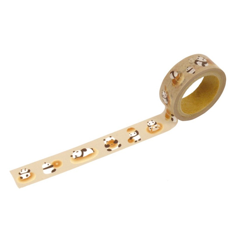 濱 Pattern Masking Tape Pan Panda
