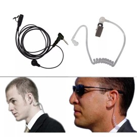 myw-tech Earpiece Headset Mic for Motorola Radio MR350R MR355R MR356R MH230R