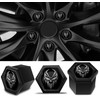 SkinoEu Wheel Bolts Wheel Nuts Rim Lock Nuts Caps Wheel
