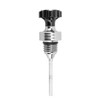 4.3in Motorcycle Engine Oil Fuel Tank Dipstick Level Gauge Meter