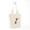 CafePress Beagle #1 Tote Bag Reusable Natural Beige Canvas Shopping