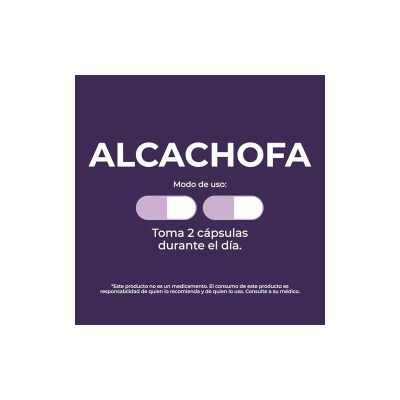 Alcachofa 500 mg Apoyo Digestivo TRIO TIBA SALUD