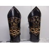 metaldevastation.com KAMPFAR.. LEATHER GAUNTLET THOR'S HAMMER.VIKING BLACK METAL...(MDLG0 - RIGHT,