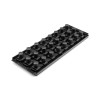 Tekton 3/4 Inch Drive 3-Rail Socket Organizer Set, Black (24-Tool)