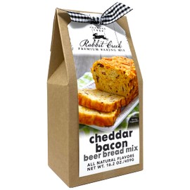 Rabbit Creek Beer Bread Mix Cheddar Bacon Beer Bread Mix for Baking Premium Bread Baking Mix