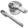 Hudson Essentials Stainless Steel Measuring Cups and Spoons Set (14