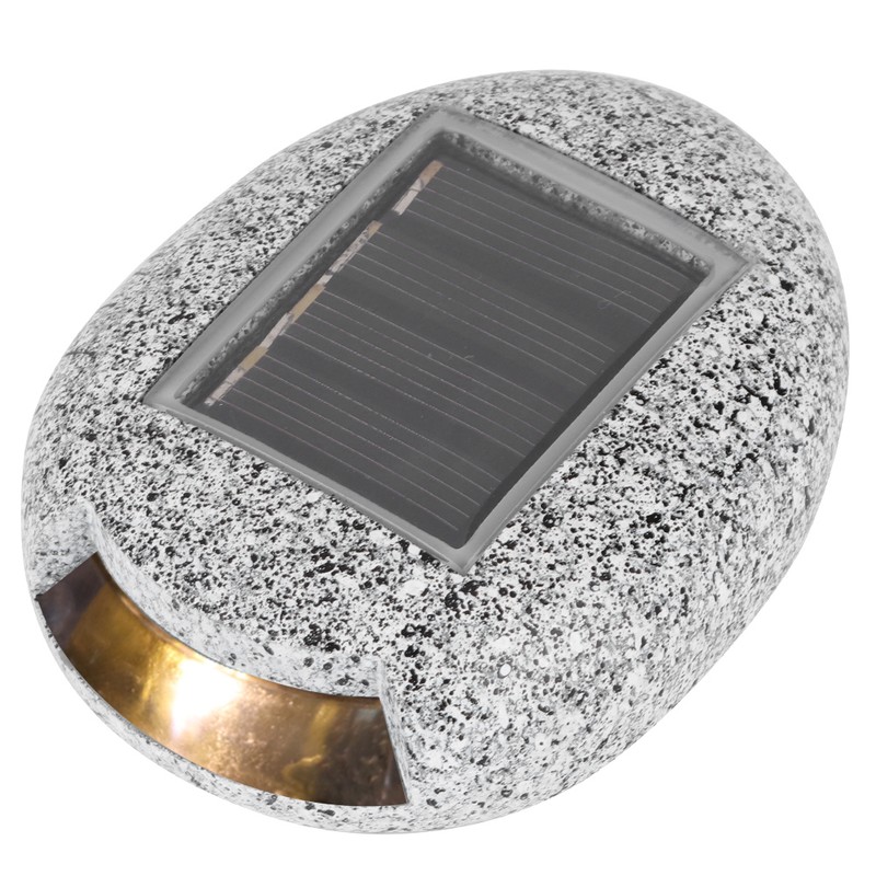 Outdoor Solar Power Waterproof Lights Imitation Stone Lamp Garden Lawn