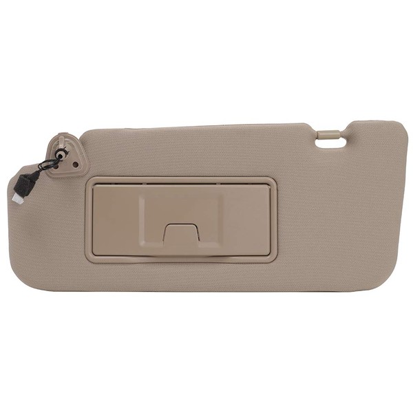 SCITOO Left Driver Side Beige Car Sun Visor Assembly Replacement