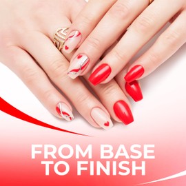 China Glaze Gelaze Pool Party – 2-in-1 Base Coat Gel Nail Polish, LED/UV Cured Long-Lasting Gel Polish, 0.33 fl oz