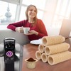 Haetyly 100 Count Natural Paper Filters Compatible with Keurig Single