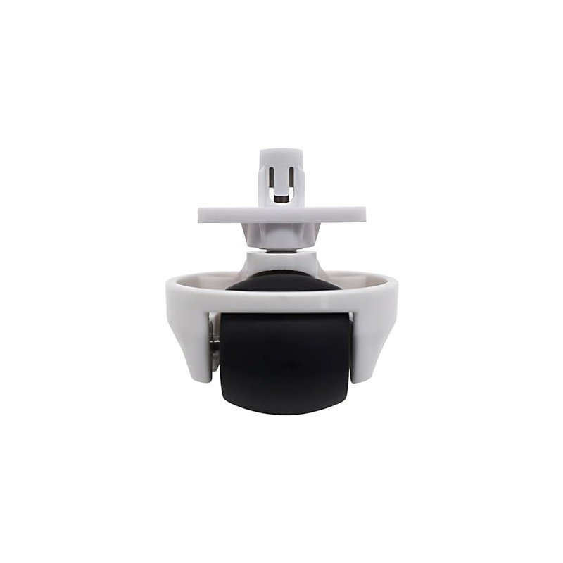 (White) Front Roller Caster Wheel Replacement for Roborock Q5, Q7,