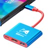 JEMDO Portable Dock Adapter for Switch, Travel Docking Station for