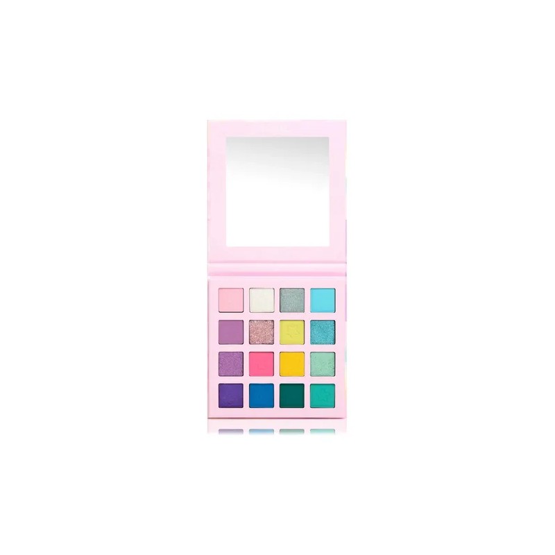 Paleta 16 Sombras Mate Shimmer Glitter Life Pastel Bebella®