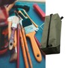 Rumyve2pcs Multi-Purpose Zipper Small Tool Bag,Waterproof Tool Bag Zipper Tool