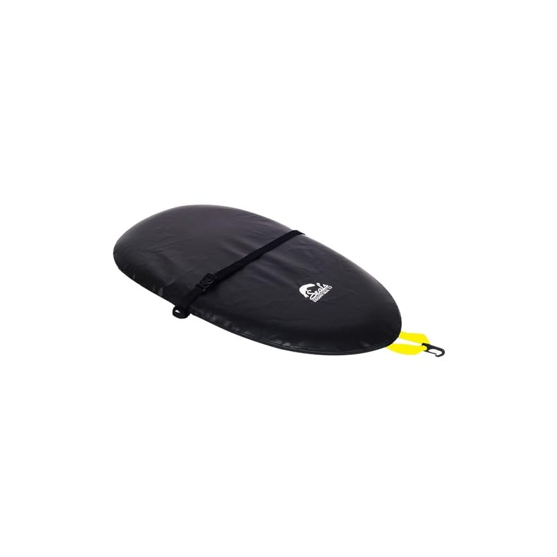 Seals Kayak Cockpit Cover with Hull Strap, Black, 1.3 I