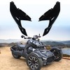 CPOWACE Gloss Black Fairing Panels Compatible with Can-Am Ryker All