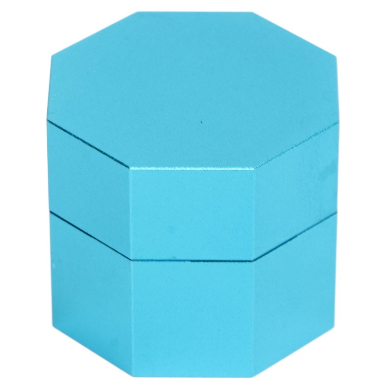 Cue Chalk Box Holder Aluminium Alloy Octagonal Universal Billiard Chalk