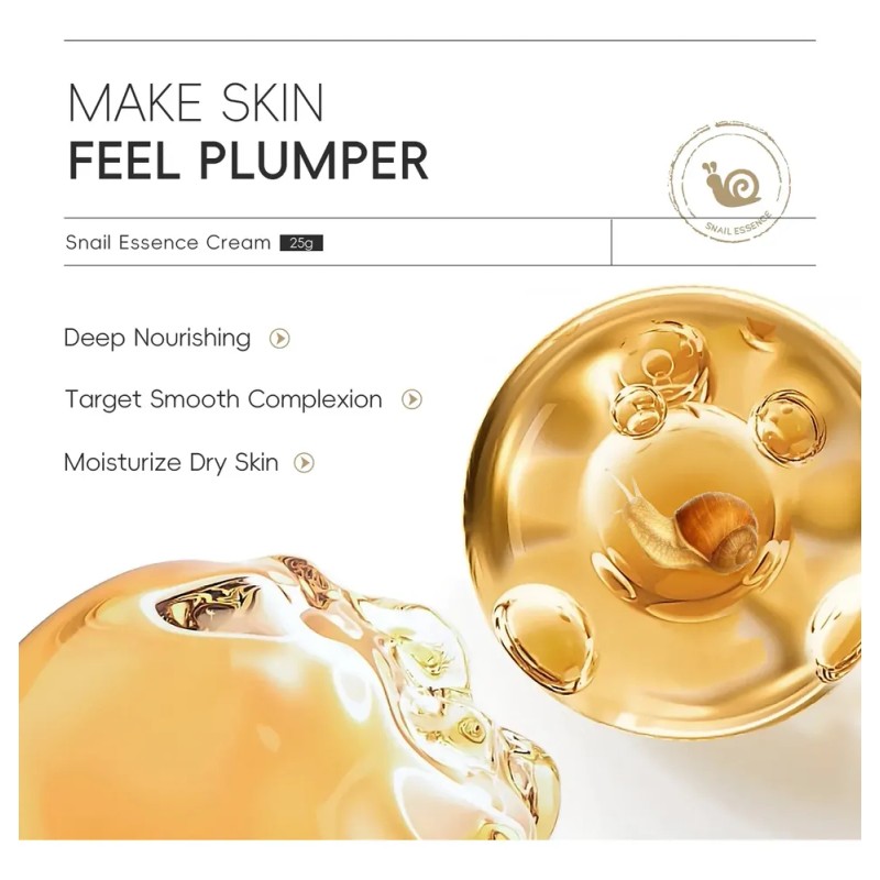 Crema Facial Laikou Caracol Hidratante Con Ácido Hialurónico Normal Día/noche
