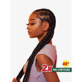 Sensationnel Synthetic Hair Braids XPRESSION 2X Pre-Stretched Braid 48" (613) (1-Pack, 350)