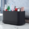 Silicone Toothbrush Toothpaste Holder Multipurpose 5 Slots Drainage Holes Bathroom