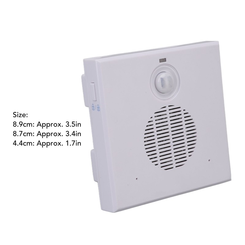 Motion Sensor Doorbell Human Infrared Induction Volume Adjustable Driveway Alarms