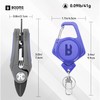 Booms Fishing Line Cutter with Retractor: Mini Fishing Scissors for