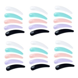 BIUDECO Facial Cream Scoops Set of 150 Mask Spoons Eye Cream Dispenser Spoons for Travel DIY Cosmetics