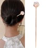 EZ PEACH Hair Claw Stick, Hair Stick, Single Hair Stick,