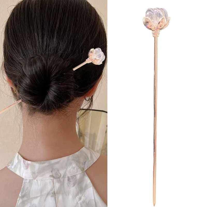 EZ PEACH Hair Claw Stick, Hair Stick, Single Hair Stick,