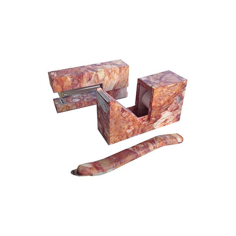 Marble Print Tape Dispenser