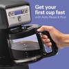 Hamiton Beach 12 Cup Compact Programmable Drip Coffee Maker with