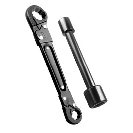 Tiardey Pieces Sanitary Tool Angle Stop Key Kit Angle Wrench Professional Plumbing Wrench for Installation Compression