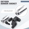 DASBET 5 Piece 3/8" Drive Oxygen Sensor Wrench Socket Set