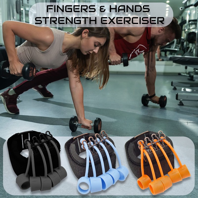 GALAXY BEAUTY Finger Strengthener Set Hand Grip Forearm Strengthener Exerciser