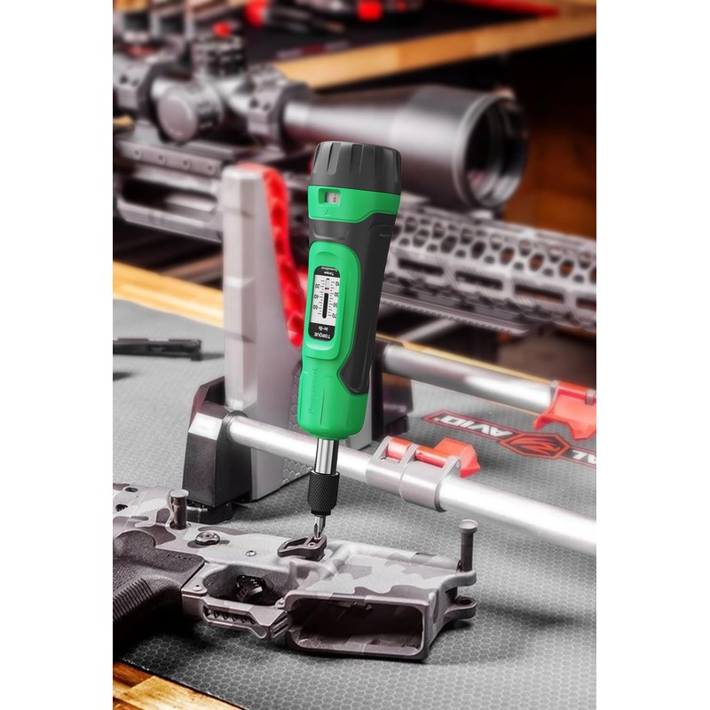 LLAVETOR Torque Screwdriver, 1/4" Drive Screwdriver Torque Wrench 10-70 Inch