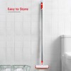 Floor Scrubber with Long Handle, 2 in 1 Scrubbing Brush