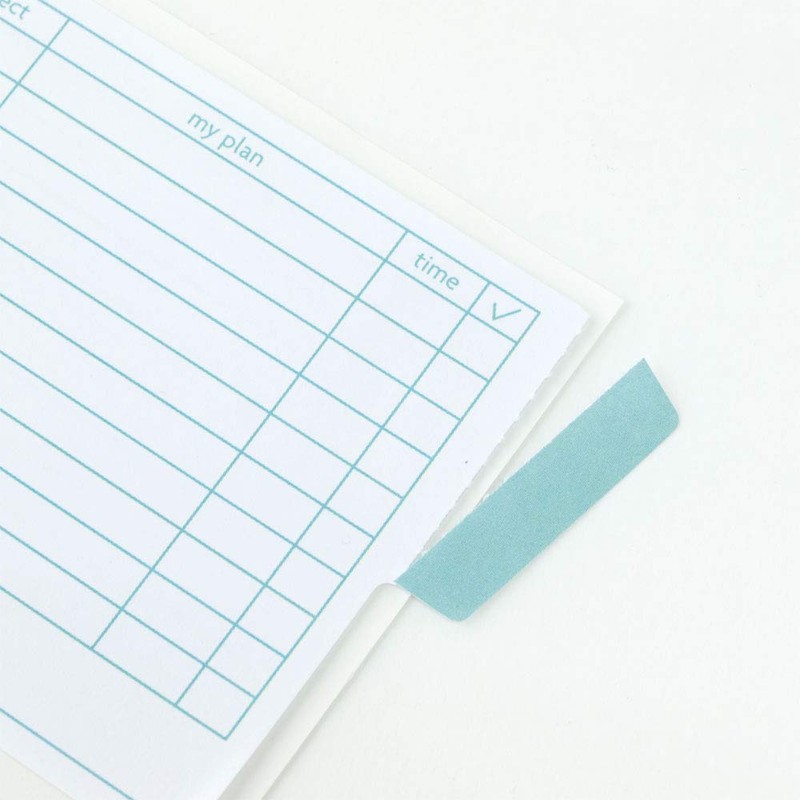 Sunstar Bungu S2818213 Fusen Spirit Study Planner Sticky Notes, Green