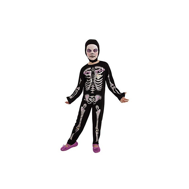 Haunted House Skeleton Costume Skelite Glitter Inf (Rubies S8538-M)