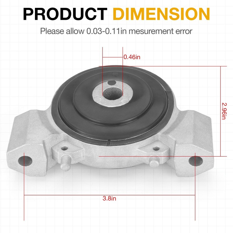 3 Pcs Engine Mount Isolator for Polaris Ranger RZR 570