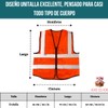 Chaleco Brigadista De Seguridad Industrial Con Reflejantes De Alta Visibilidad