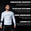 Gold BJJ Foundation Rash Guard - Ranked No-Gi and Gi
