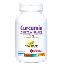 New Roots Curcumin 500mg, 90 Capsules