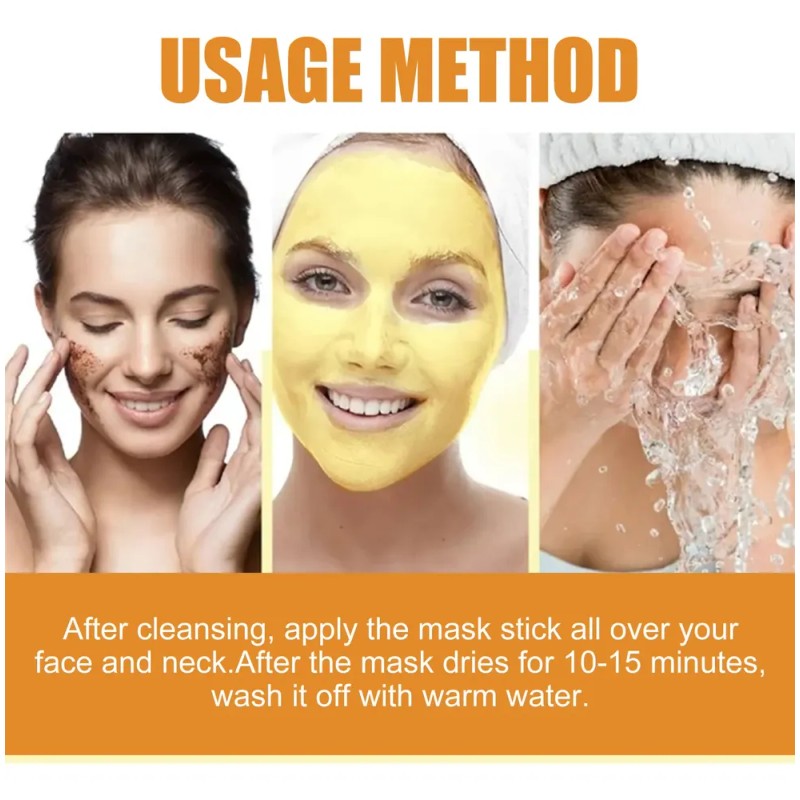 Mascarilla De Arcilla Iluminadora Con Cúrcuma West Month