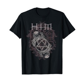 Ville Valo – HIM Dual Skull T-Shirt